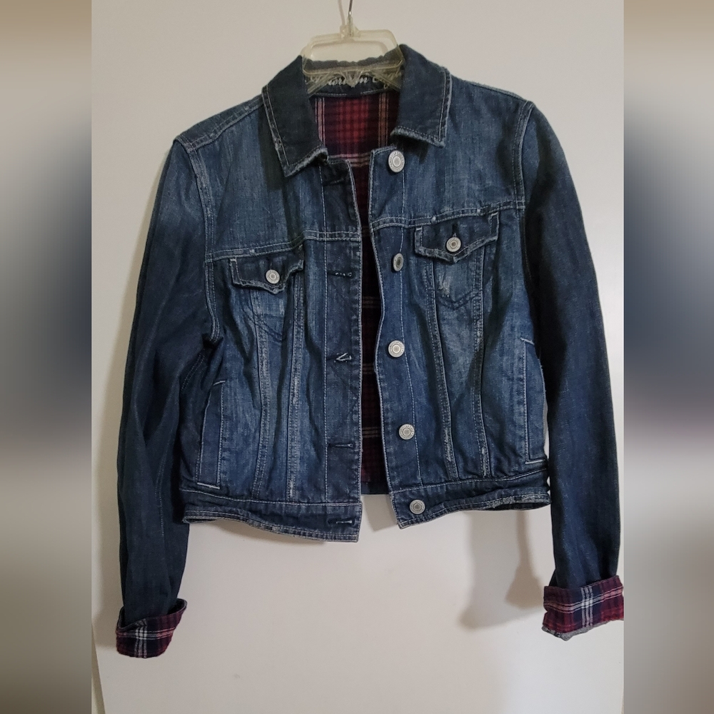 Flannel Lined Denim Jacket